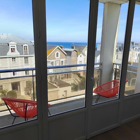 Ker Romain - Sea View - 3 Bedrooms Appt 圣马洛 外观 照片