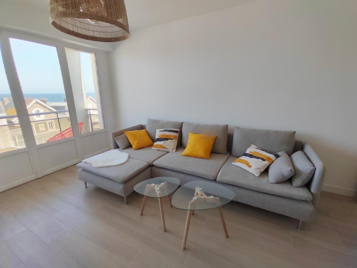 Ker Romain - Sea View - 3 Bedrooms Appt 圣马洛 外观 照片