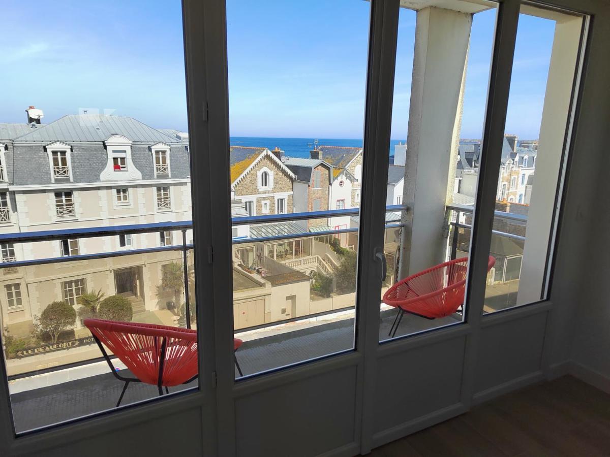 Ker Romain - Sea View - 3 Bedrooms Appt 圣马洛 外观 照片
